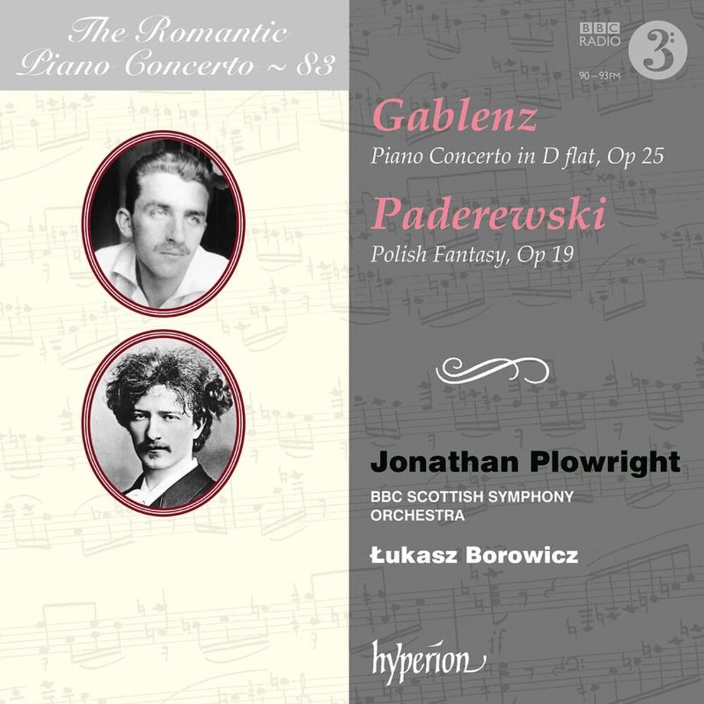 Jonathan Plowright - The Romantic Piano Concerto Vol. 83  CD
